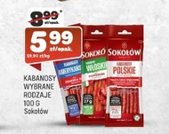 Kabanosy Sokołów