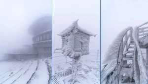 Kolejny polski szczyt pokryty śniegiem. Na nizinach inne zagrożenie