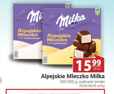 Mleczko alpejskie Milka