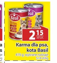 Karma dla kota Basil