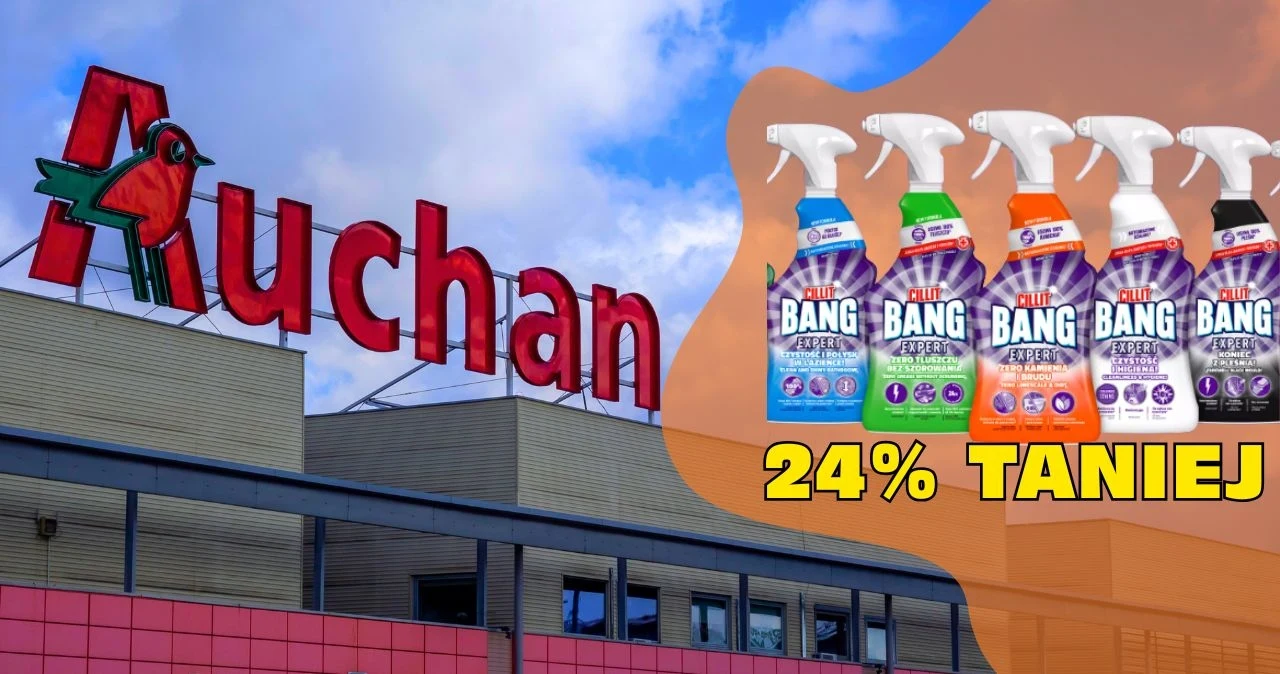 Ten spray błyskawicznie usuwa brud – teraz kupisz go w Auchan w supercenie! Ten spray błyskawicznie usuwa brud – teraz kupisz go w Auchan w supercenie!