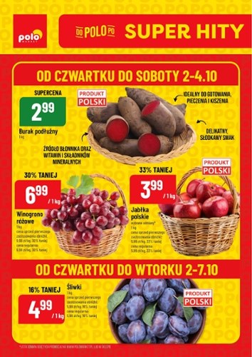 Gazetka promocyjna POLOmarket, ważna od 02.10.2025 do 07.10.2025.