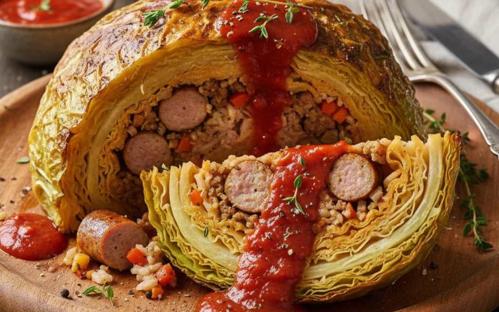 Faszerowana kapusta