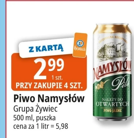 Пиво Namysłów