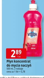 Концентрат для миття посуду Visior