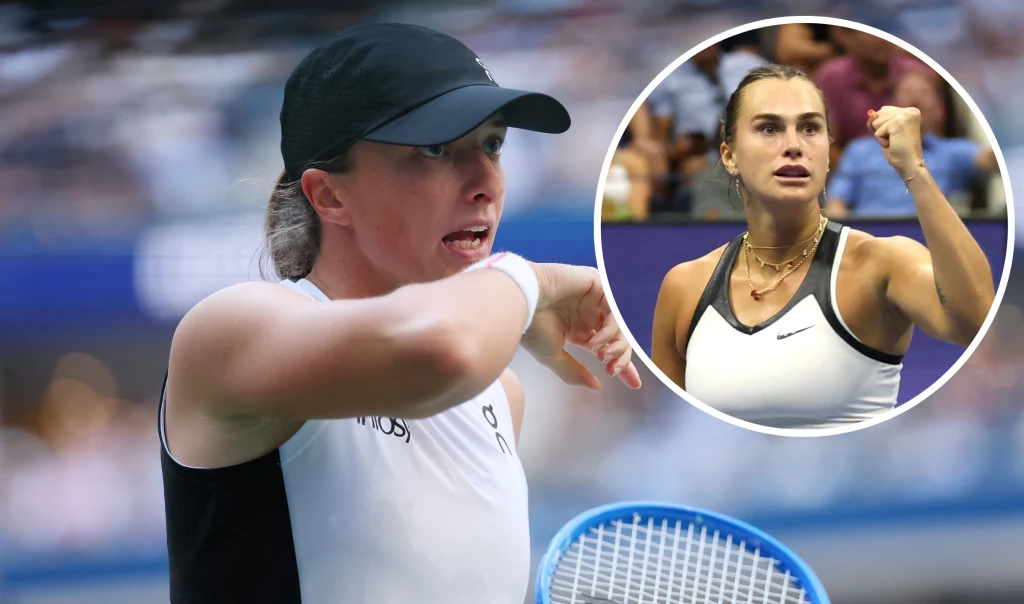 Iga Świątek i Aryna Sabalenka Iga Świątek i Aryna Sabalenka