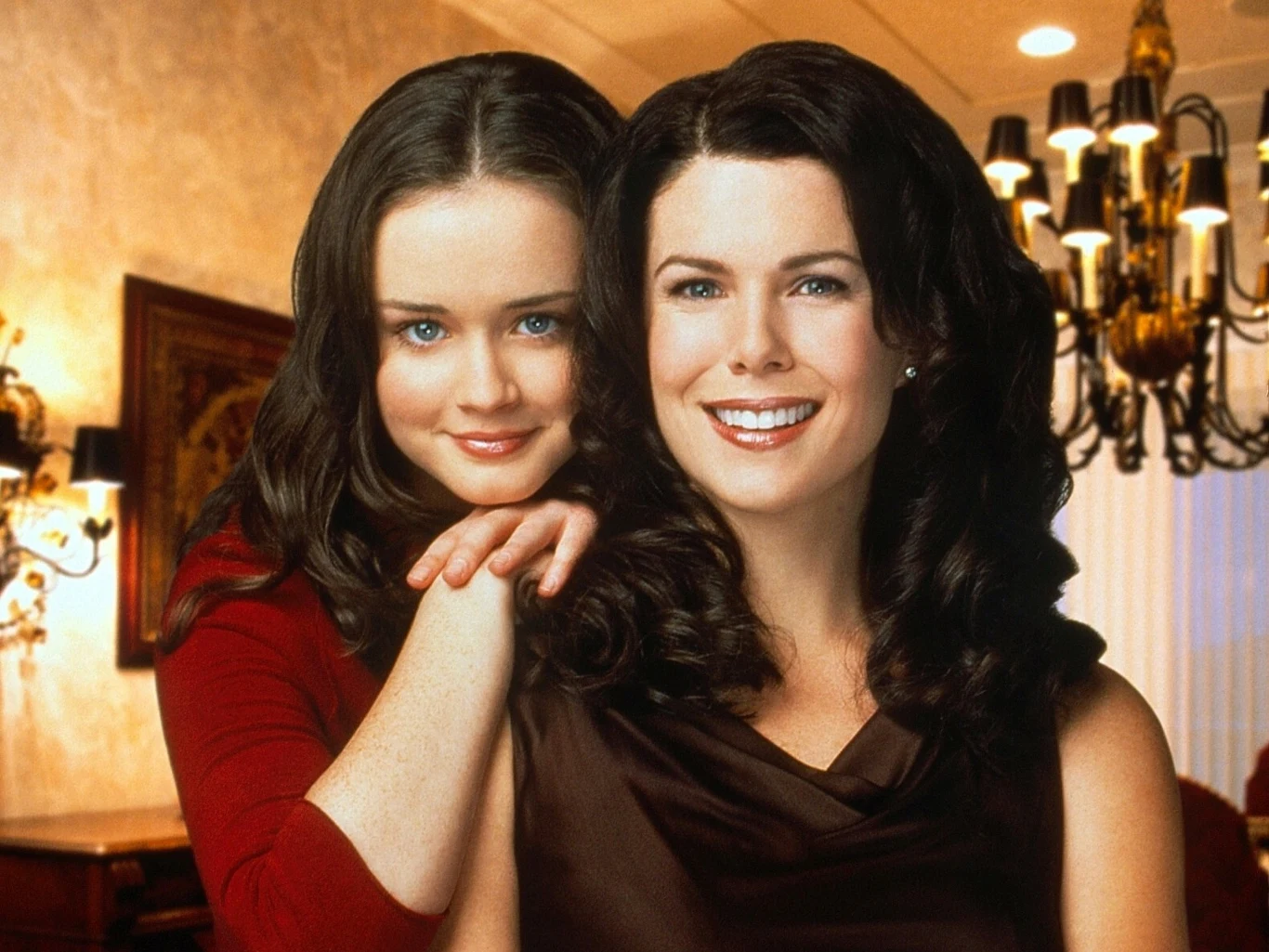 Alexis Bledel i Lauren Graham w serialu "Kochane kłopoty"