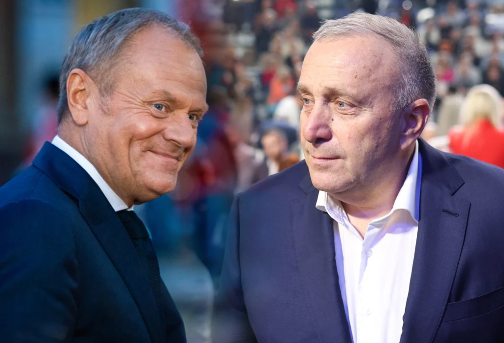Donald Tusk i Grzegorz Schetyna