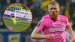 Cudowny gol Niemca w Ekstraklasie. Koniec serii, deszcz mu niestraszny