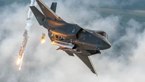 Do obrony Polski wysłano F-35. Jego start śledzili internauci