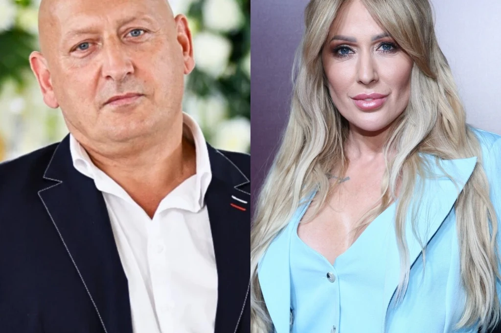 Jacek Wójcik i Sylwia Peretti