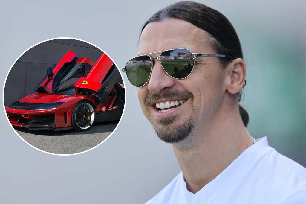 Zlatan Ibrahimovic kupił sobie na urodziny Ferrari F80