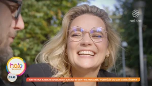 Artystka kabaretowa Olga Łasak w sentymentalnej podróży do lat dzieciństwa