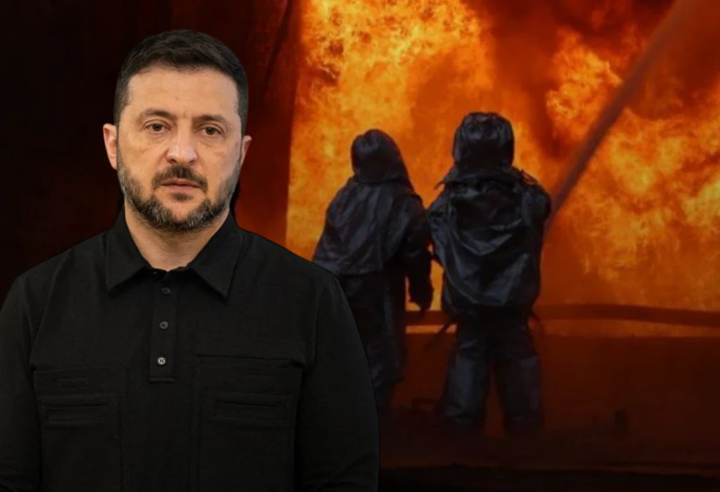 Wołodymyr Zełenski poinformował, że ostatniej nocy ukraińską przestrzeń powietrzną naruszyło ponad 500 rosyjskich pocisków i dronów