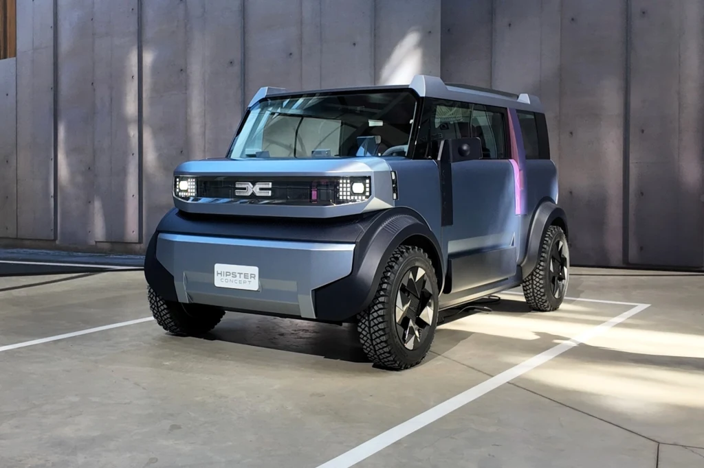 Dacia Hipster Concept to wizja elektromobilności dla jak najszerszego grona klientów. Dacia Hipster Concept to wizja elektromobilności dla jak najszerszego grona klientów.