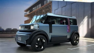 Dacia Hipster Concept to samochód elektryczny zapewniający zasięg do codziennych przejazdów z dwoma ładowaniami w tygodniu.