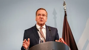 Minister obrony Niemiec Boris Pistorius