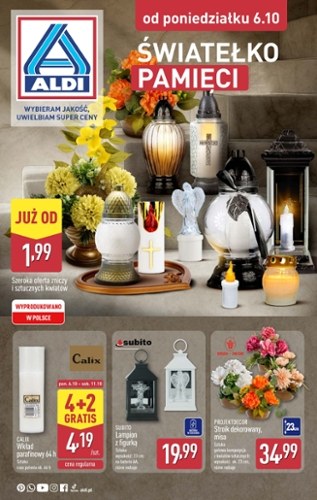 Gazetka promocyjna Aldi, ważna od 06.10.2025 do 11.10.2025.