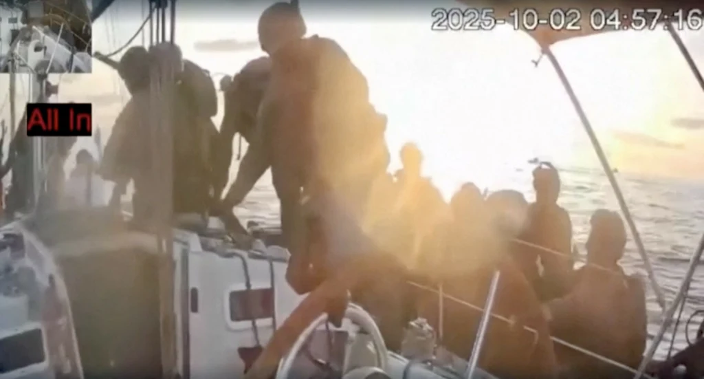 Siły izraelskie przejęły statki flotylli Sumud, wśród zatrzymanych jest troje Polaków