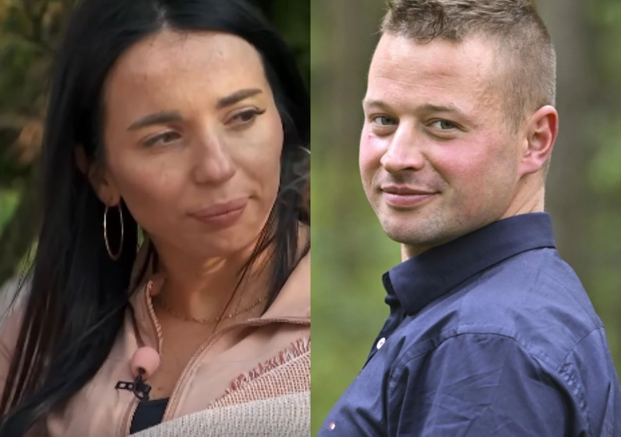 Krzysztof z "Rolnik szuka żony" i jego kandydatka Agnieszka Krzysztof z "Rolnik szuka żony" i jego kandydatka Agnieszka