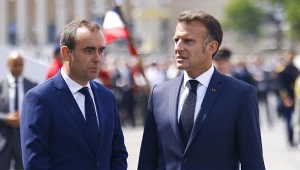 Sebastien Lecornu i Emmanuel Macron
