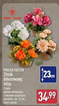 Stroik dekorowany Projektdecor