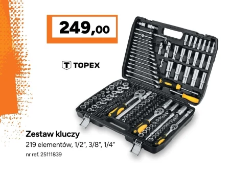 Zestaw kluczy Topex