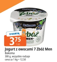 Jogurt z owocami Bakoma