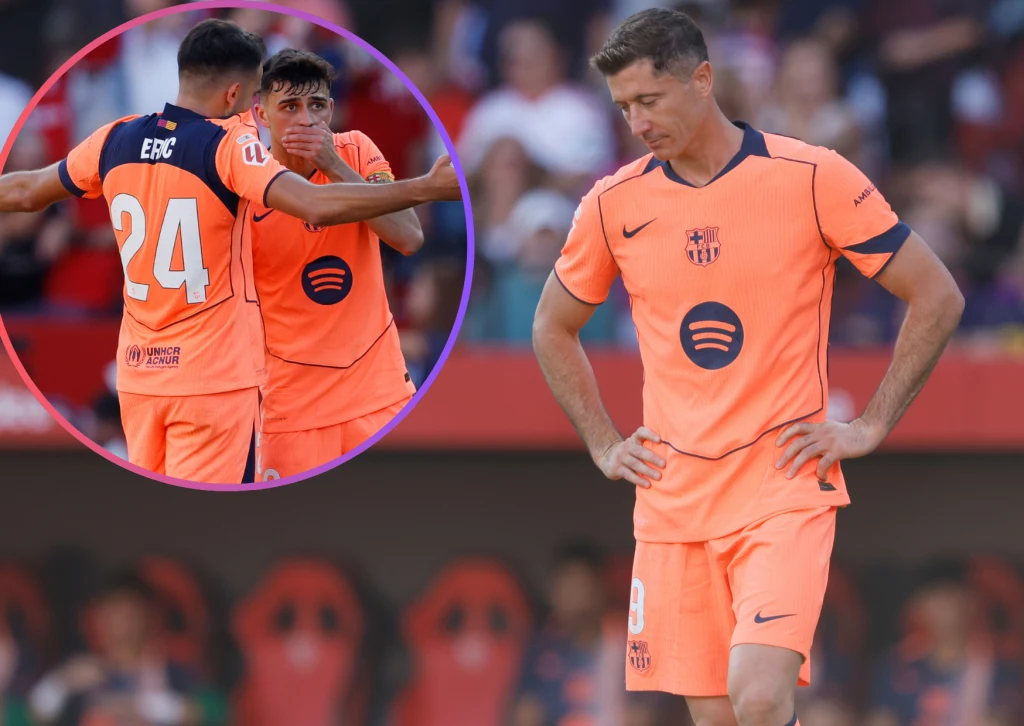 W meczu Barcelony na oczach Roberta Lewandowskiego doszło do awantury