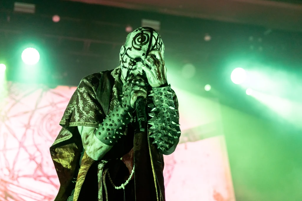 Attila Csihar (Mayhem) w akcji Attila Csihar (Mayhem) w akcji