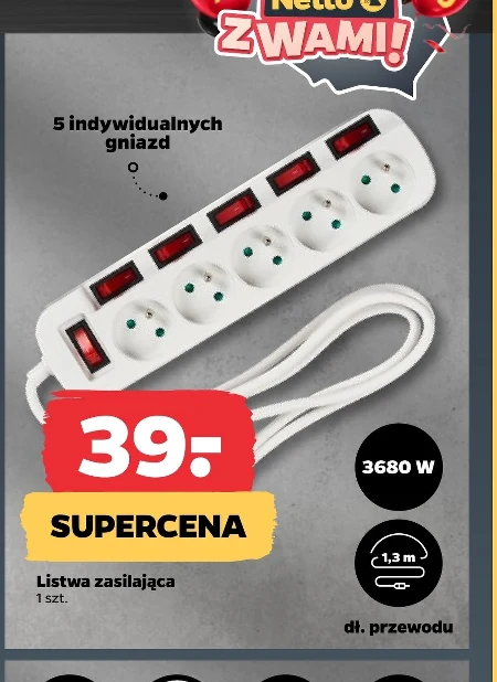 Listwa zasilająca