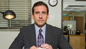 Steve Carell jako Michael Scott w serialu "The Office"