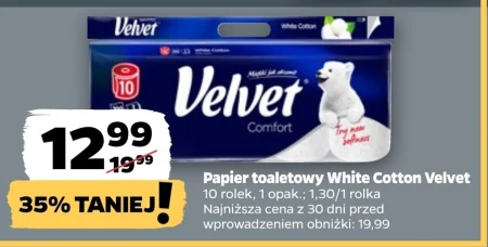 Papier toaletowy Velvet
