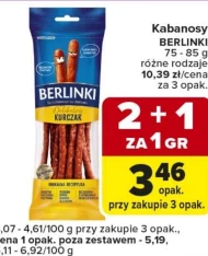 Kabanosy Berlinki