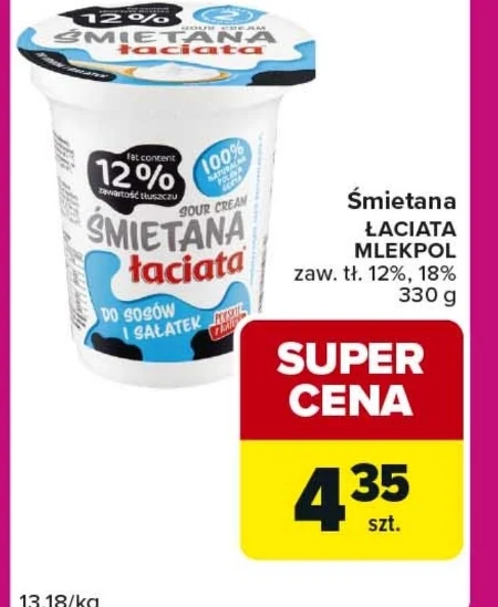 Śmietana Łaciata