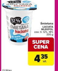 Śmietana Łaciata