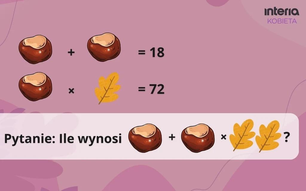 Zagadka matematyczna. Tylko geniusz rozwiąże w 5 minut Zagadka matematyczna. Tylko geniusz rozwiąże w 5 minut