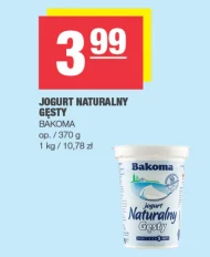 Jogurt naturalny Bakoma