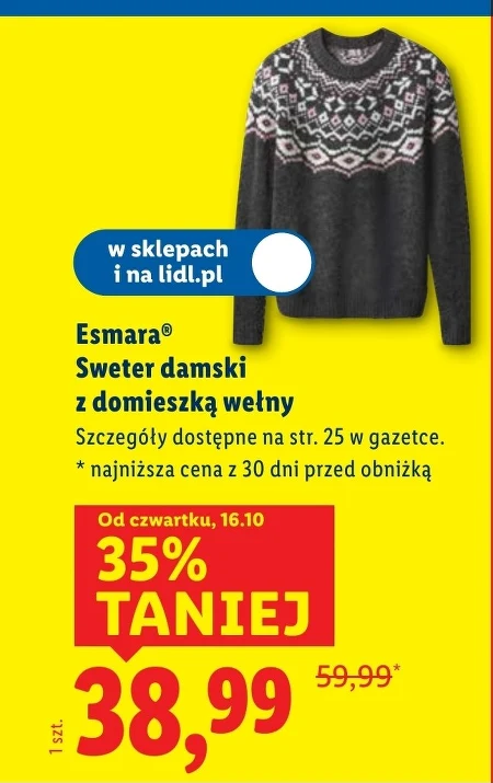 Sweter damski Esmara