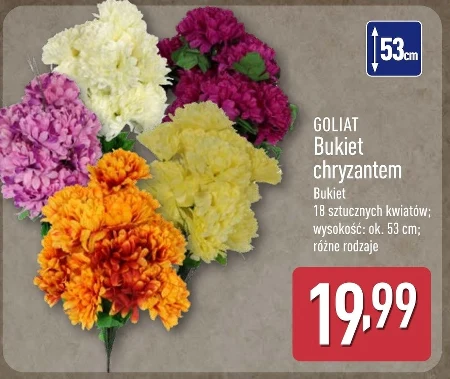 Bukiet kwiatów sztucznych Ok.
