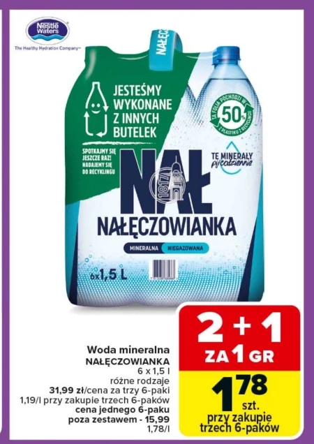 Woda mineralna Nałęczowianka