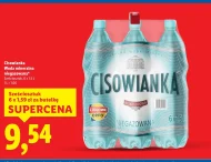 Woda niegazowana Cisowianka
