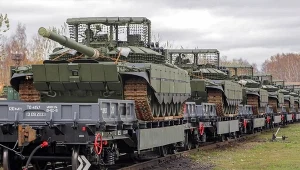 Ogromny transport rosyjskiej ciężkiej broni blisko Łotwy