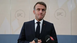 Prezydent Francji Emmanuel Macron