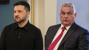 Wołodymyr Zełenski i Viktor Orban