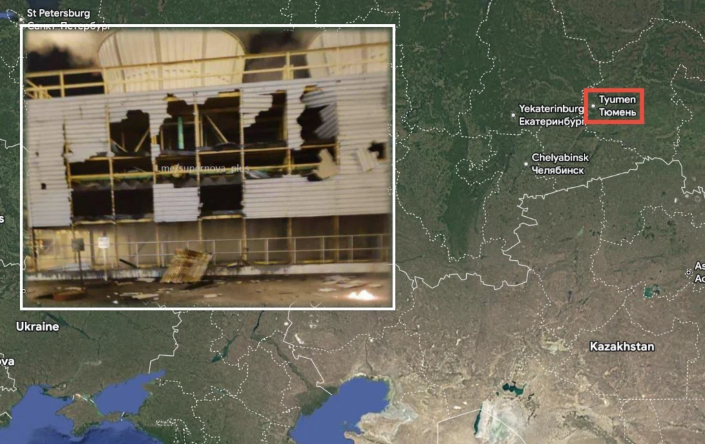 Ukraińskie drony pokonały ponad 2000 km, a Tiumeń był całkowicie nieprzygotowany na taki atak Ukraińskie drony pokonały ponad 2000 km, a Tiumeń był całkowicie nieprzygotowany na taki atak