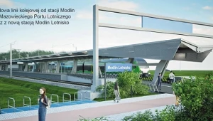 Pociągiem prosto na lotnisko Warszawa-Modlin. Koniec przesiadek i tłoku