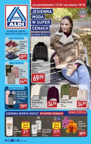 Gazetka promocyjna Aldi, ważna od 13.10.2025 do 18.10.2025.