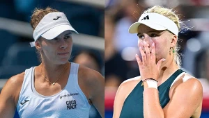 Magda Linette i Clara Tauson walczyły wspólnie o awans do drugiej rundy debla na turnieju WTA 1000 w Wuhanie