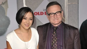 Zelda Williams i Robin Williams w 2011 roku